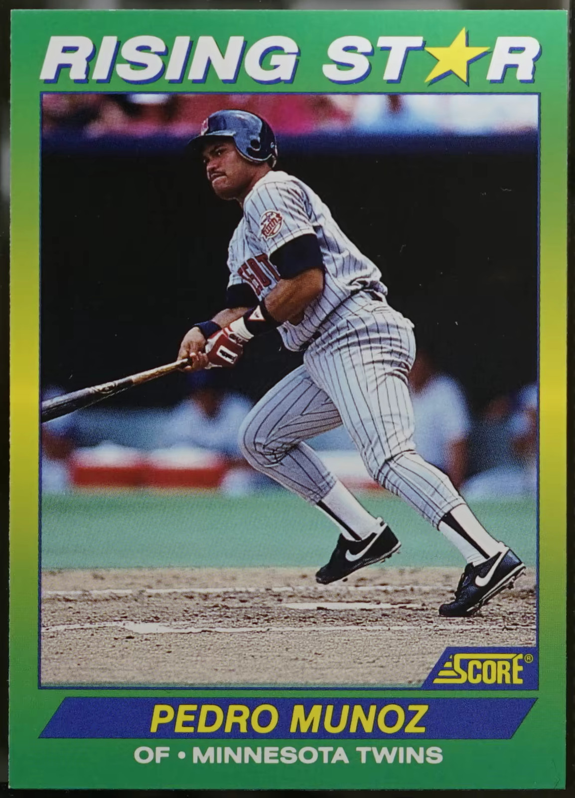 1992 Score Rising Stars Baseball Pedro Munoz #74 EX
