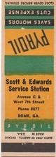 Scott & Edwards Service Station-Pyroil-Rome-Georgia-Ga