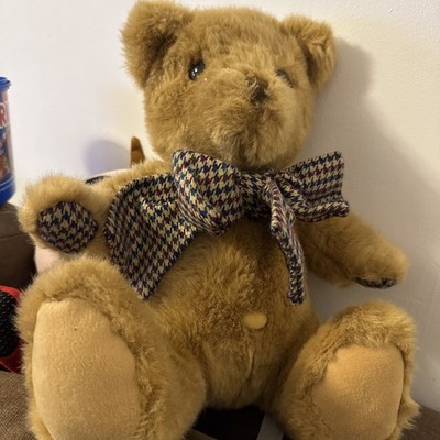 Teddybär Plüsch Caltoy Made to Love Made to Last Stofftier Bär Love kariert