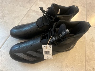 adidas Mens 15 ADIZERO Chaos Football High Top Black  display picture 2