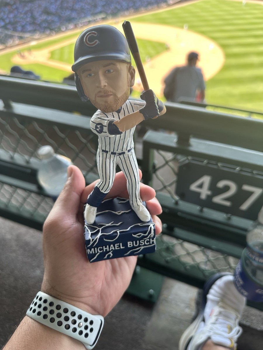 MLBシカゴ・カブス　マイケル・ブッシュ Bobblehead Michael Busch Lightning Bobblehead Chicago Cubs Giveaway 6