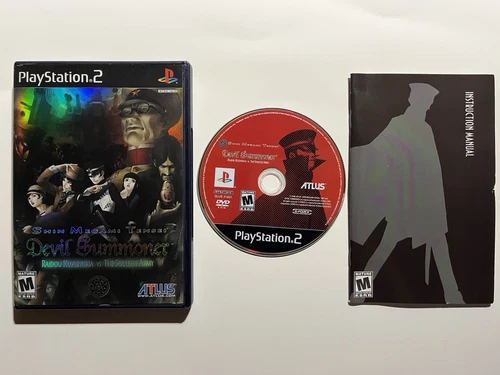Shin Megami Tensei: Devil Summoner 1 (Playstation 2 ps2)Works CIB Complete🔥Nice