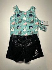 Destira Gymnastics Leotard Competition Child XL Dance Aerialist Costume