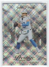 #164 2024 Prestige Xtra Points Diamond Justin Herbert Los Angeles Chargers