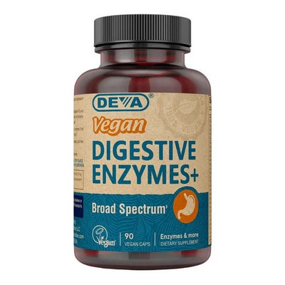 Vegan Digestive Support 90 caps  by Deva Vegan Vitamins