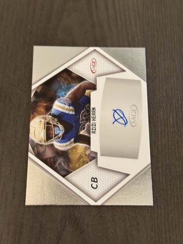 2023 SAGE Low Series Silver Autographs #A-AH AZIZI HEARN Signed Auto ROOKIE RC