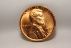 USA, 1942-P Lincoln Cent, KM132, Red BU, NR, 1-13