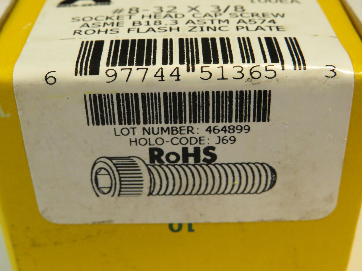 HOLO-KROME 8-32 X 3/8 HOLO-KROME 8-32 X 3/8