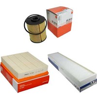 Mahle / Knecht Innenraumfilter LA 25 Luftfilter LX 622 ÖLfilter OX 160D