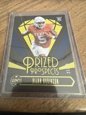 Bijan Robinson 2023 Legacy Prized Prospects Purple 22/25 RC