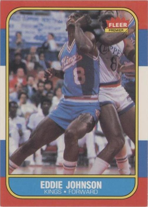 1986-87 Fleer - Eddie Johnson #51 - 1 of 1