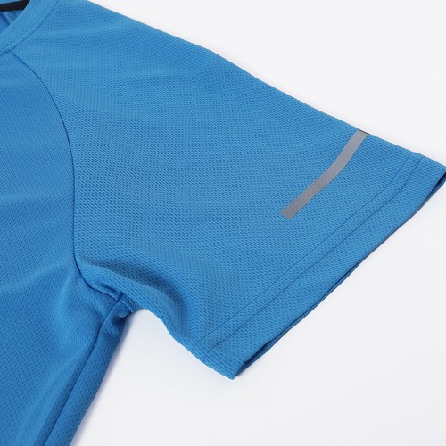 Quick dry Sport T-Shirt Reflective Running Tops Breathable Lightweight - Picture 17 of 31