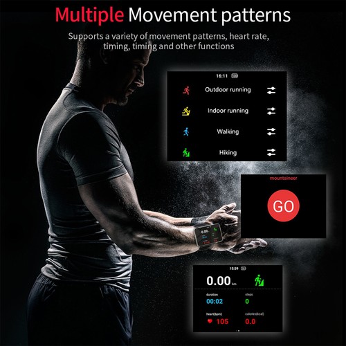 2.88" Larger Screen 4G Smart Watch Android 9.0 Dual Camera WIFI GPS 4+64GB - Picture 8 of 16