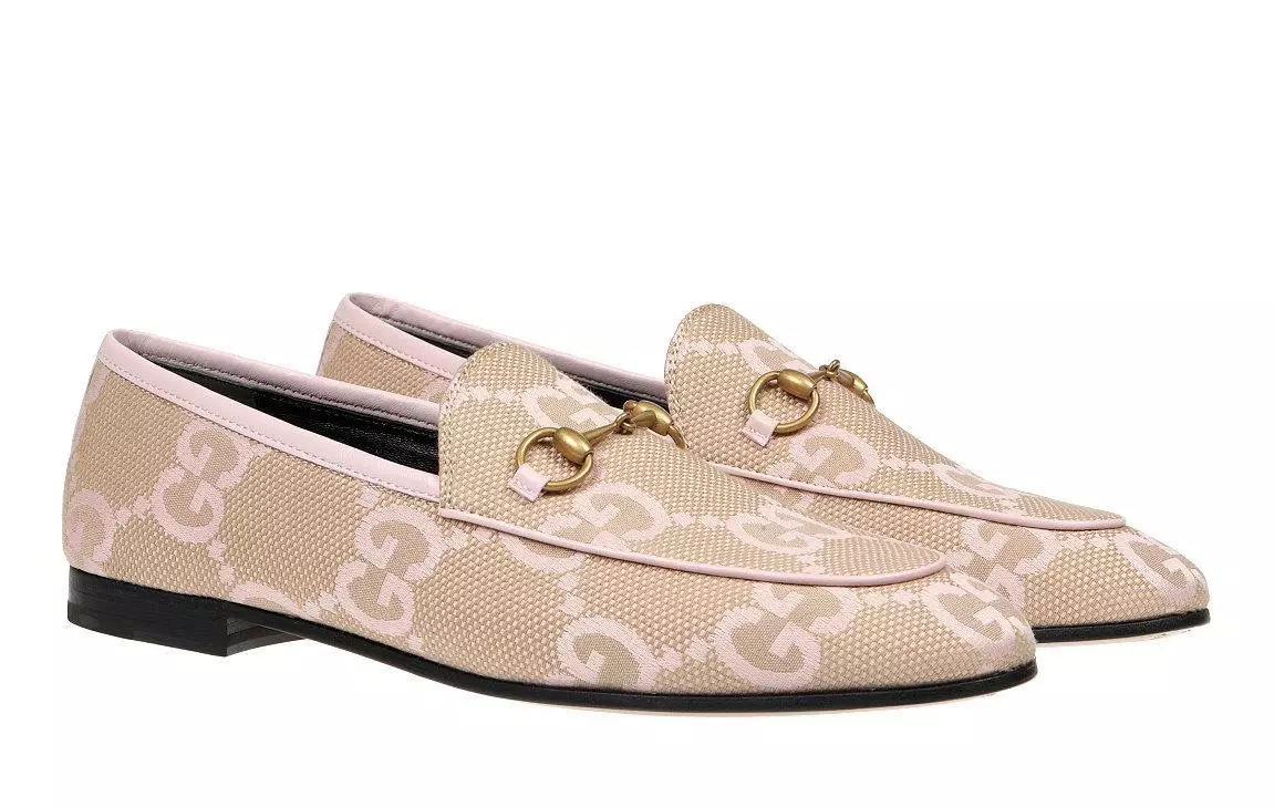 Gucci gg shop canvas loafers