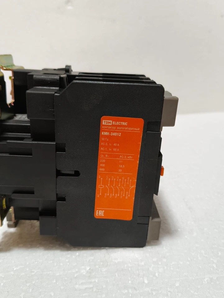 TDM ELECTRIC KMH-34012 40AMP POWER CONTACTOR FREE FAST - Image 3 of 4