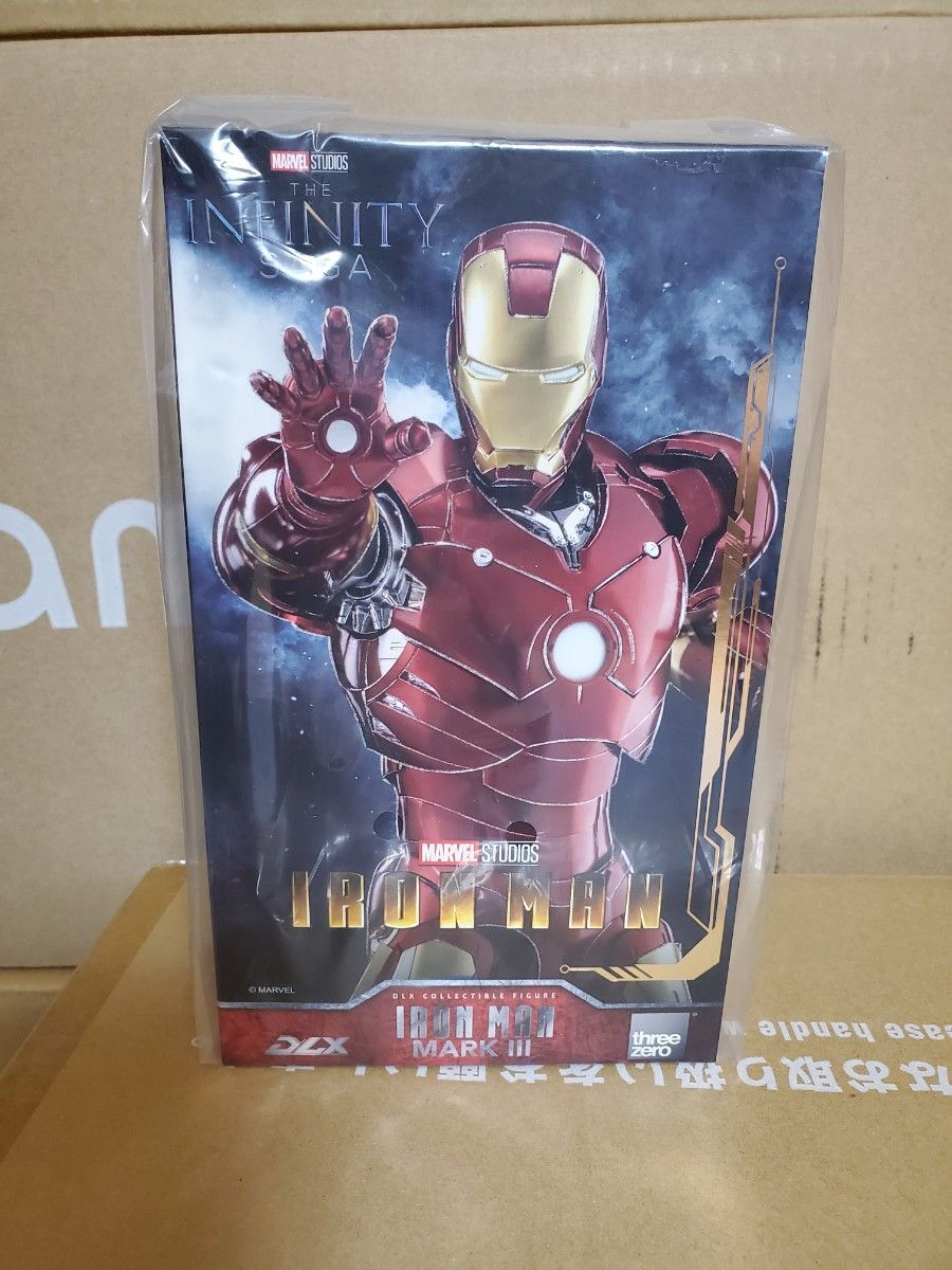 Marvel Studios Infinity Saga DLX Iron Man Mark 3 1 12 Movable Figure marvel-studios-infinity-saga-dlx-iron-man-mark-3-1-12-movable-figure