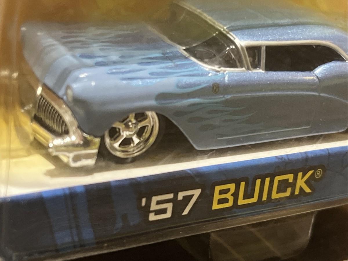 57 BUICK 1957 BUICK BLUE FLAME 1/64 DUB CITY OLDSKOOL JADA