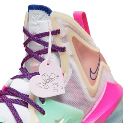 Nike LeBron XIX 19 Valentines Day Love Letter DH8459-900 Men\'s Size 10 Nike LeBron 19  main image 4