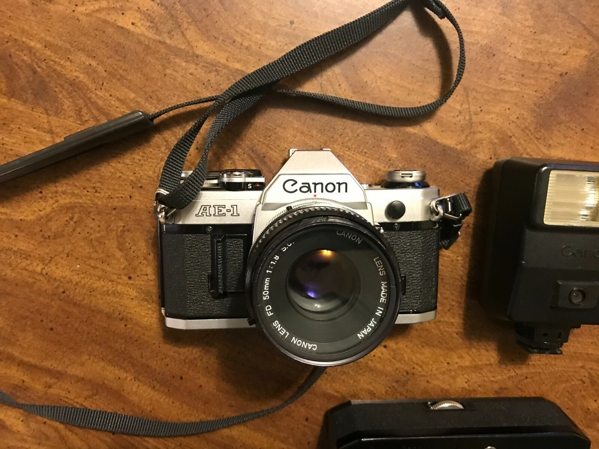 AE-1 FDレンズ POWERWINDER A SPEEDLITE155A Canon AE-1 50mm FD