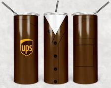 UPS 20oz Skinny Tumbler Stainless Steel