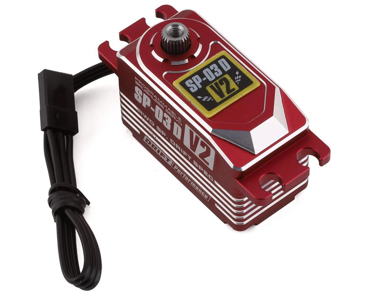 Yokomo SP 03 D V2 Programable Brushless Drift Servo Red YOKSP 03DV2RA