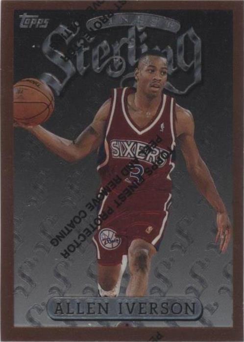 1996-97 Topps Finest - Allen Iverson #240 for sale | eBay
