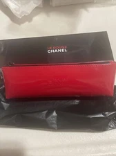 RARE NEW CHANEL LE ROUGE COSMETIC MAKEUP BAG POUCH CASE LIMITED VIP EXCLUSIVE
