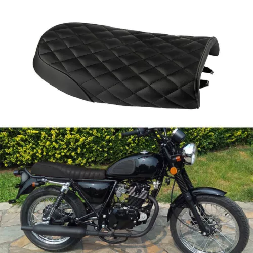 Motorrad Sitzbank Sitze Sattel für Suzuki GS Yamaha XJ Honda CB Cafe Racer H` - Bild 1 von 20