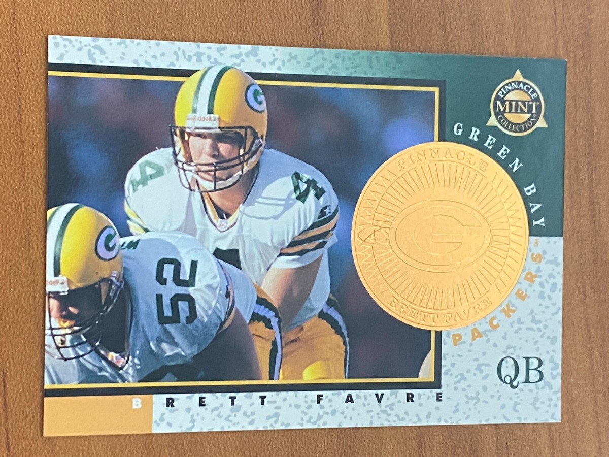 🏈 1997 Pinnacle Mint Collection Football Base Card #1 Brett FAVRE