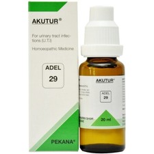 ADEL 29 Drops 20ml Pack AKUTUR Adel PEKANA Germany OTC Homeopathic Drops