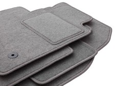 Asche Velours Fußmatten für: Saab 9-3 I Cabrio 1998-2003 Satz  Fußmatten