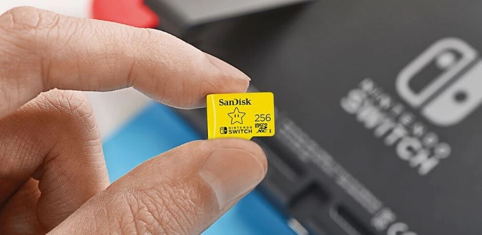 SanDisk 256GB micro SD XC (UHS-I U3-100MB/s) Memory Card For Nintendo Switch NEW - Image 3 of 4