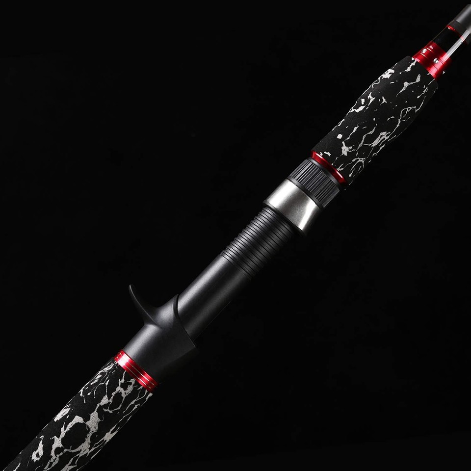 LurEra Catfish Casting Rod 2 Pieces Portable 7’ Heavy Catfishing Rod eBay