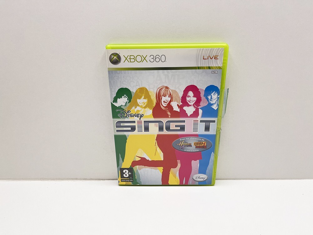 Disney Sing it! XBOX 360 EUROPE VERSION