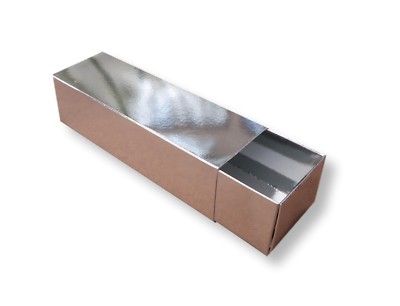 50 KLEINE SILBER MAKRONENSCHACHTELN, KUCHEN, KEKSE ETC.