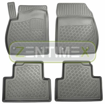 Premium-3D-TPE-Gummifußmatten für Opel Zafira Selection C Tourer Van Kombi 5-t13