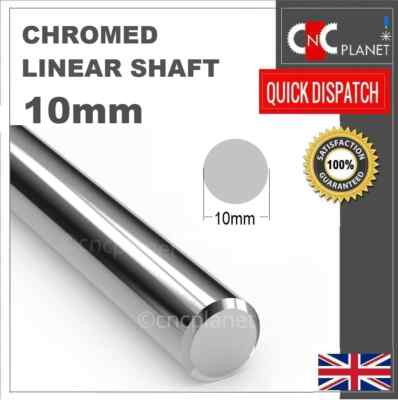 Coavoo 2Pcs Linear Motion Rod Straight Round Shaft 10mm X 420mm