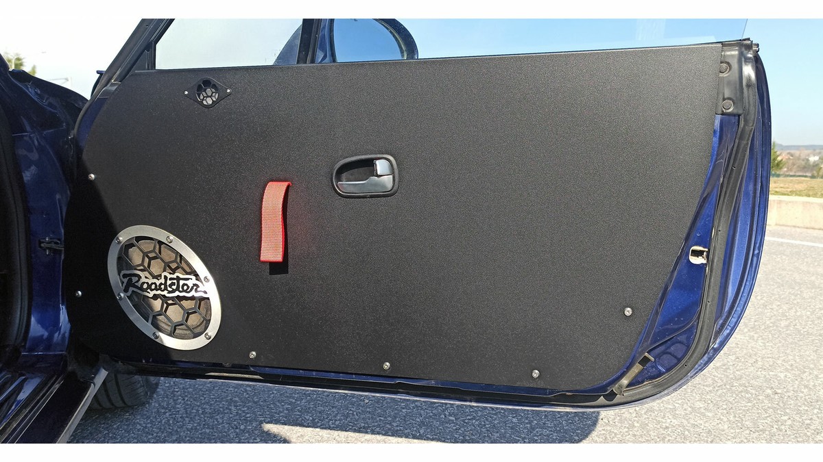 POWDER COATED MX-5 Miata 98 05 Full Door Panel Aluminium Cards NB