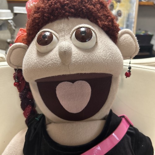 Half Body, Ventriloquist Style Puppet By Silly Puppets Boy Black Hair 2008 - Picture 3 of 3