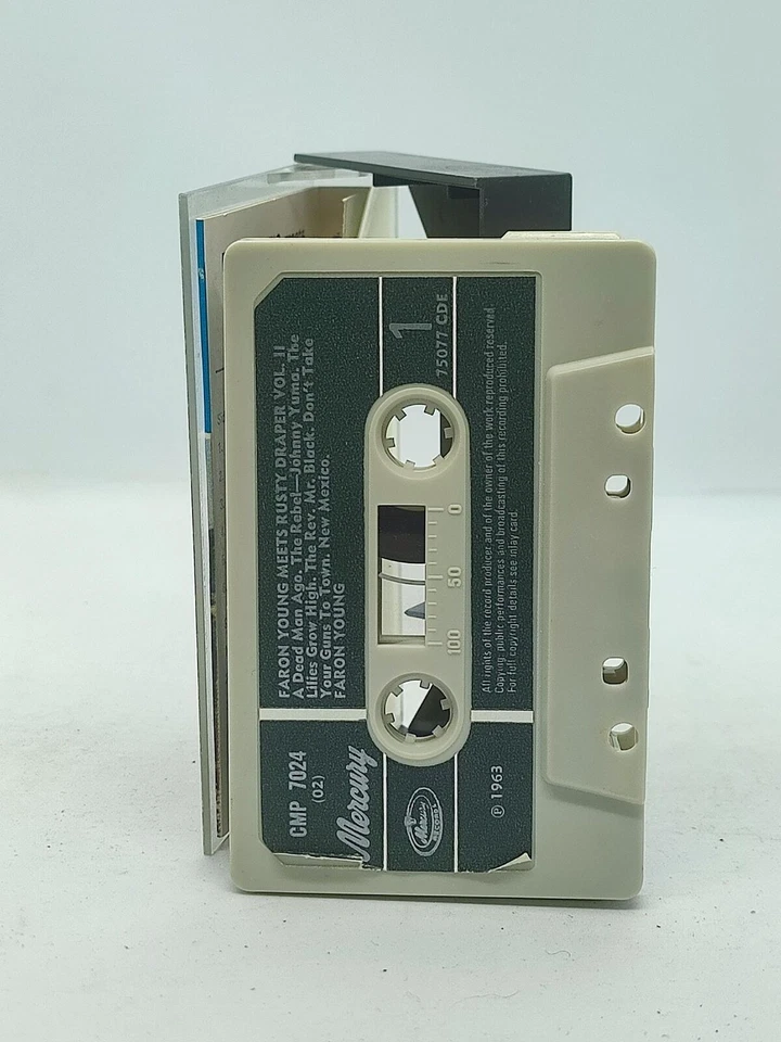 Faron Young Meets Rusty Draper Vol 2 Audio Cassette Tape - Изображение 4 из 4