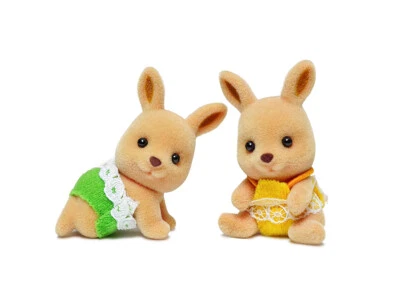 Sylvanian Families Calico Critters Baby Kangaroo Twins