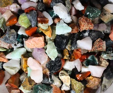 Collector's Mix - Rough Rocks for Tumbling - Bulk Wholesale options