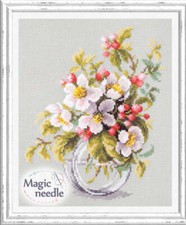 Magic Needle Counted Cross-Stitch Kit Blooming Apple Tree 100-011