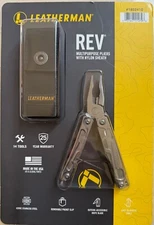 Leatherman Rev Multi-Purpose 14 Tools with Nylon Sheath