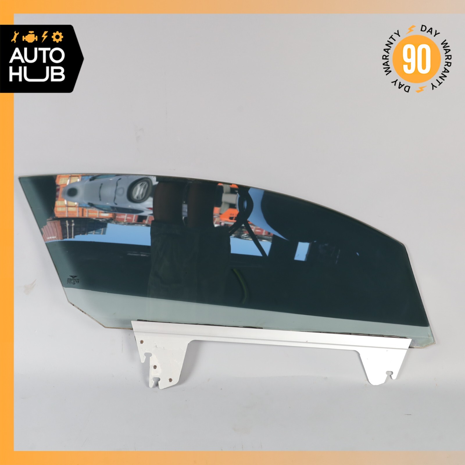 03-10 Bentley Continental GT Coupe Front Left Driver Door Window Glass OEM 31k