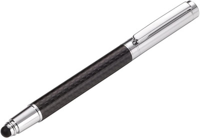 Fineliner und Stylus für Touchscreens, schwarze Mine (Made in Germany), Carbon-S