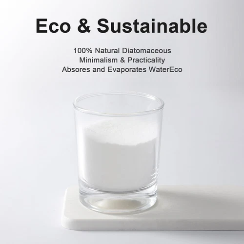 Water Absorbing Stone Tray for Sink | Quick Drying Diatomaceous Earth Coasters - Bild 5 von 6