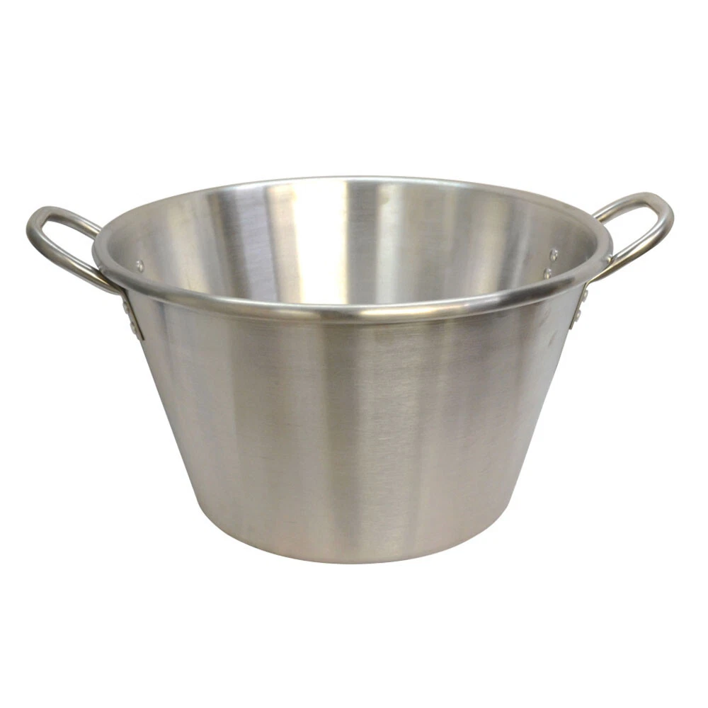 23"W x 13''H Carnitas Cazo Stainless Steel Caso Pot Pan Wok Gas Stove burner