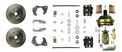 Brake Conversion Kit-Booster Power Front Disc Conversion The Right Stuff