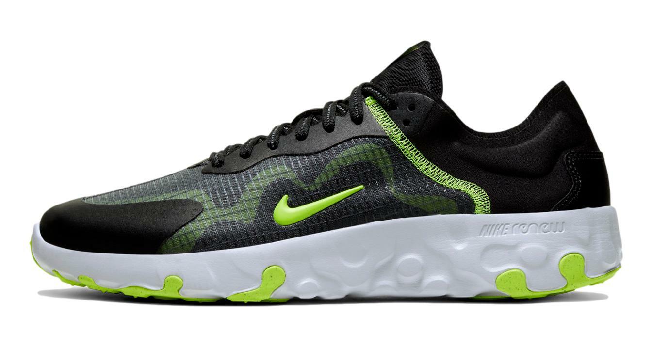 nike renew lucent black volt